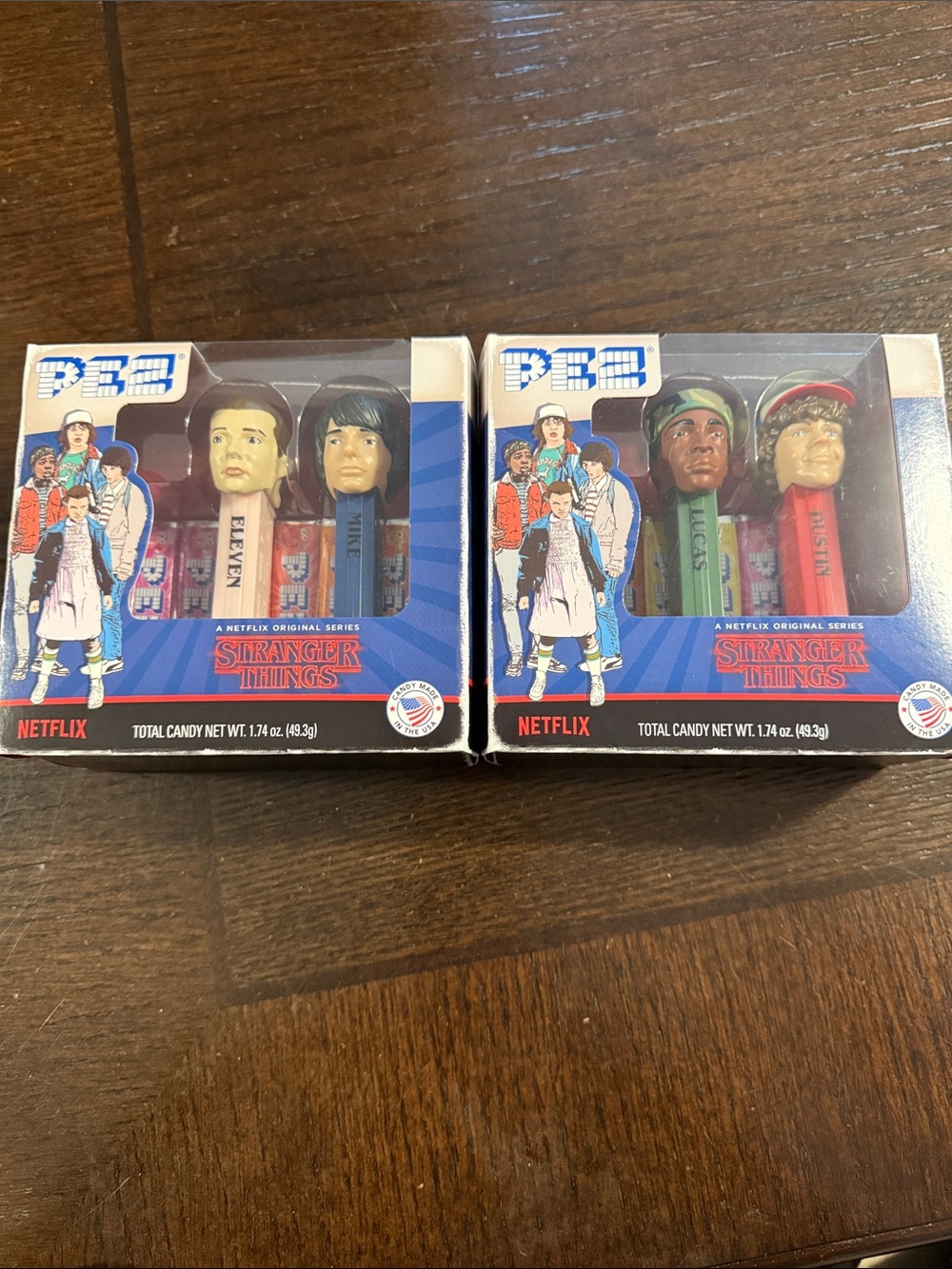 Stranger Things Pez Dispensers